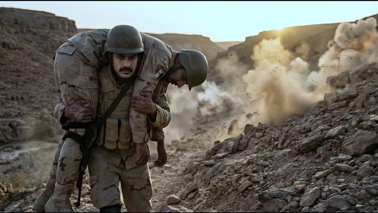 جانب من البرومو الثالث لسلسلة أفلام حكاية بطل