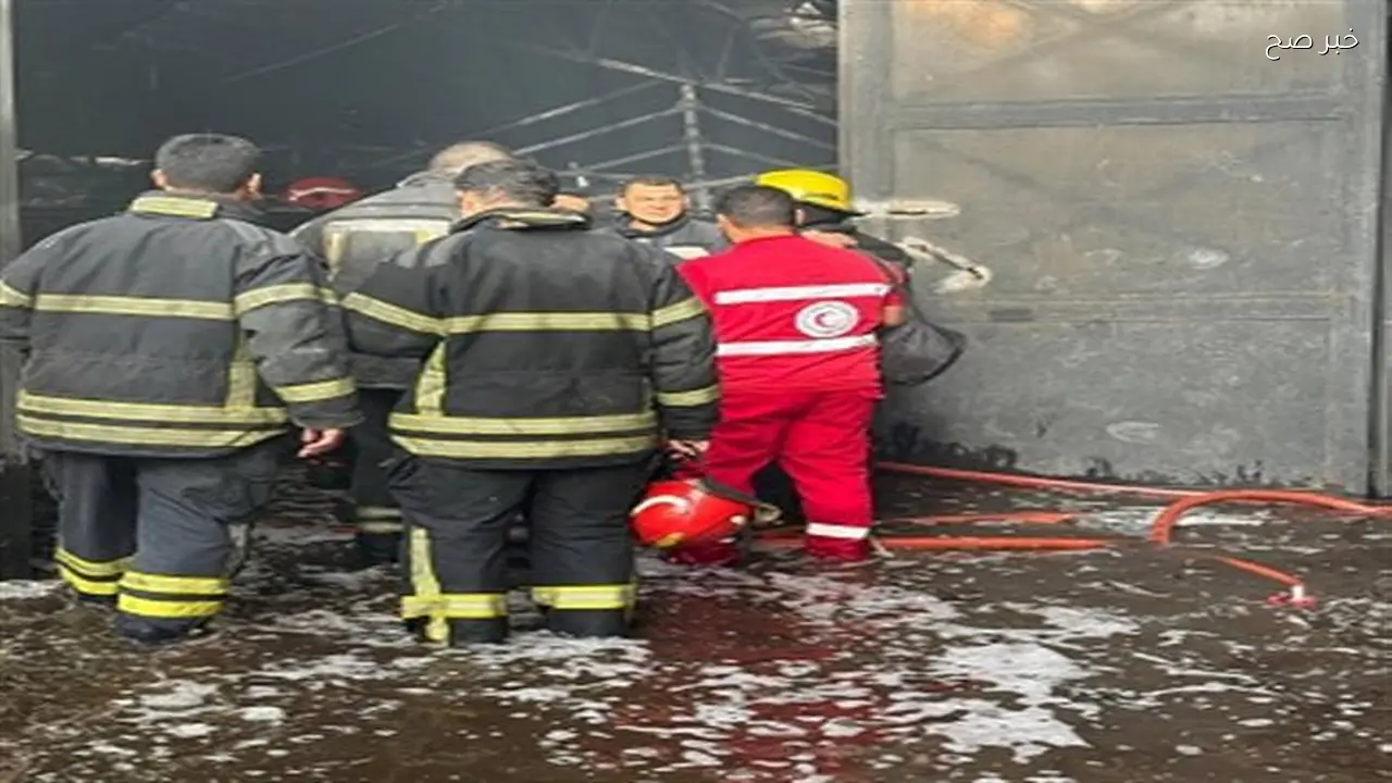 الهلال الأحمر يقدم الإسعافات الأولية لمصابي حريق في دار السلام