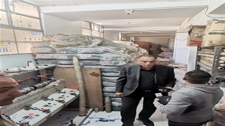 حملة على الورش والمصانع المخالفة 