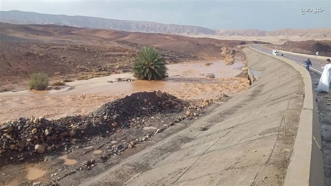 وزير الري يوجه بتقييم سيل منطقة سعال نوبيع بجنوب سيناء