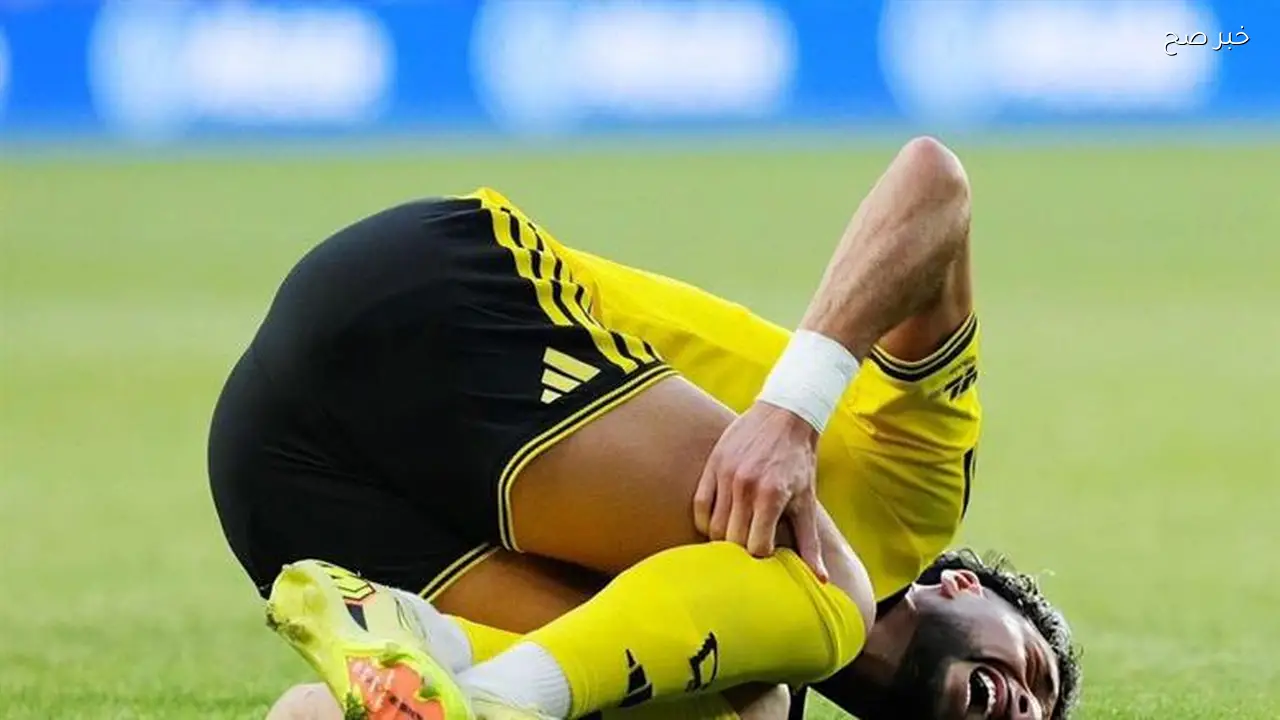 وسام أبو علي يتعرض لإصابة بقطع في الرباط الصليبي والغضروف