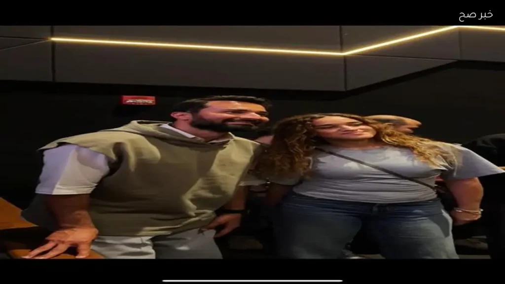 أحمد حاتم وآية سماحة يحتفلان بنجاح فيلم “الكلام على إيه” مع الجمهور