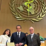 وزارة الصحة تكرم هبة السويدي في جمعية الصحة العالمية بجنيف