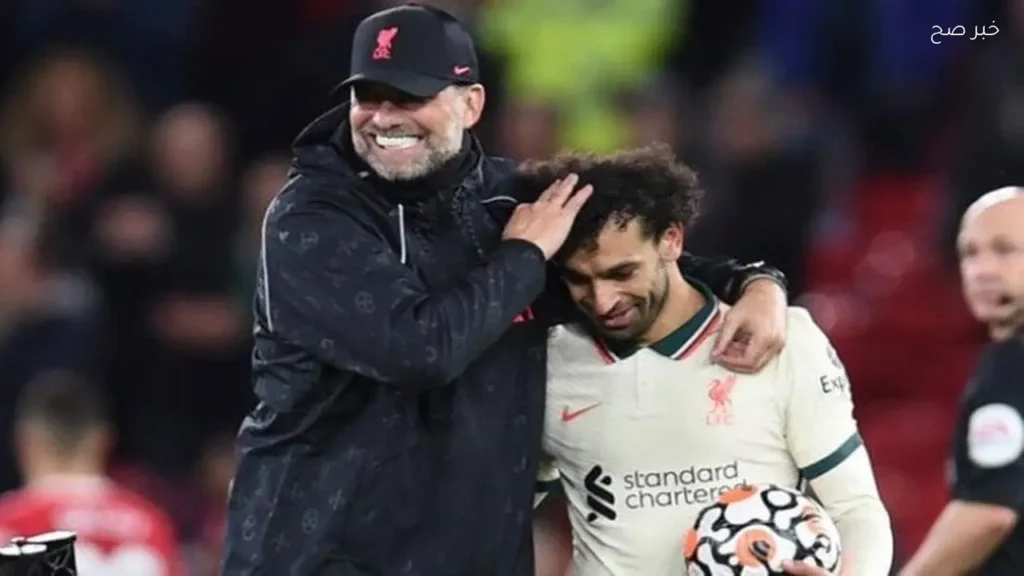 يورجن كلوب يودع محمد صلاح قبل مغادرته ليفربول