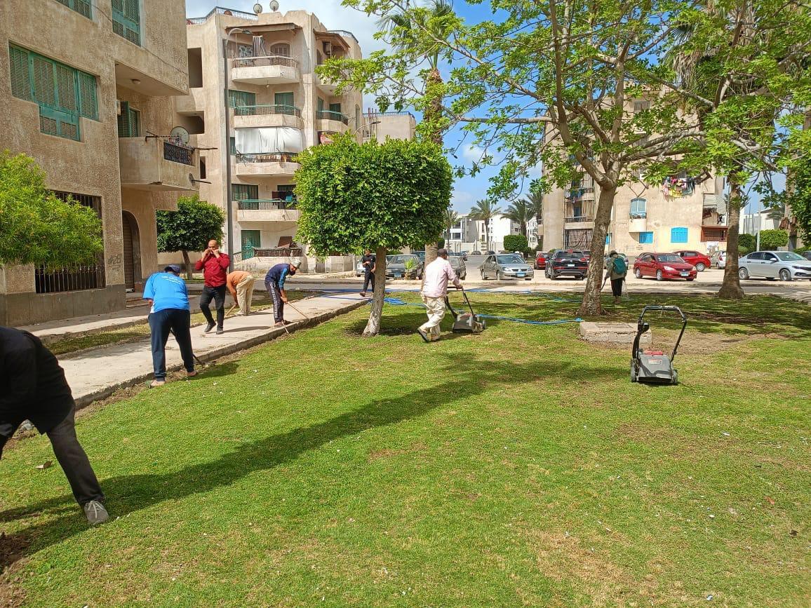 تطوير المحاور الرئيسية بالمدن الجديدة