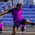 حمزة عبد الكريم يقود برشلونة في نهائي كأس الأبطال للشباب ضد ريال مدريد