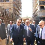 تفقد وزير التعليم العالي سير العمل في الجامعة الأهلية الفرنسية الجديدة