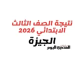 نتيجة الصف الثالث الابتدائي في الجيزة متاحة الآن بالرقم القومي