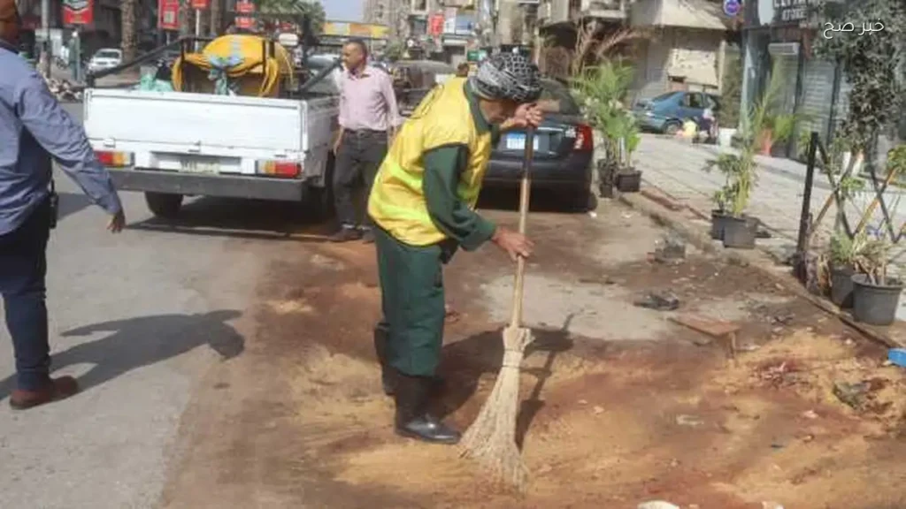 الجيزة ترفع 21 ألف طن من المخلفات بعد عيد الأضحى