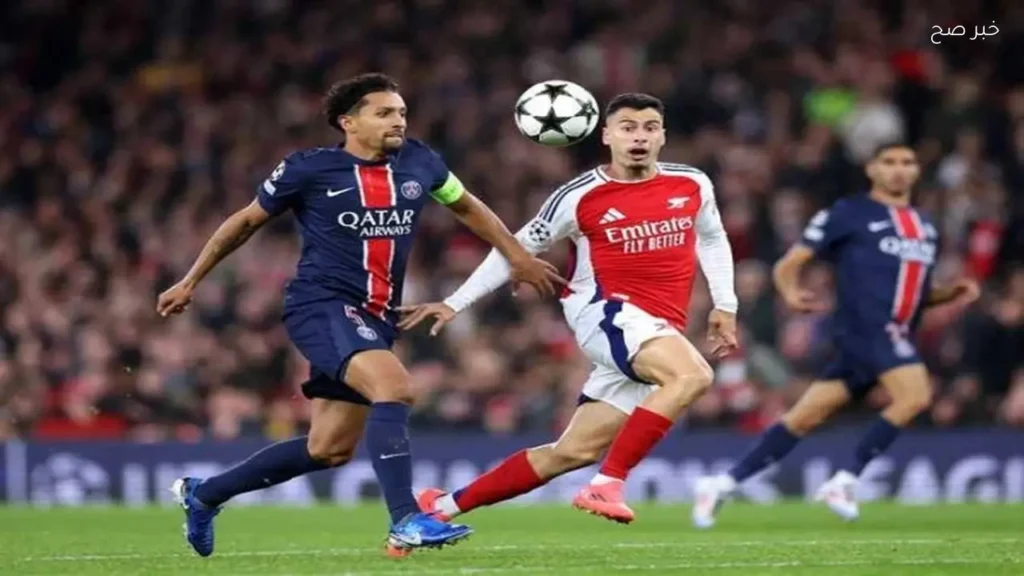 موعد مباراة بي إس جي ضد آرسنال والقنوات الناقلة PSG vs Arsenal في نهائي دوري أبطال أوروبا