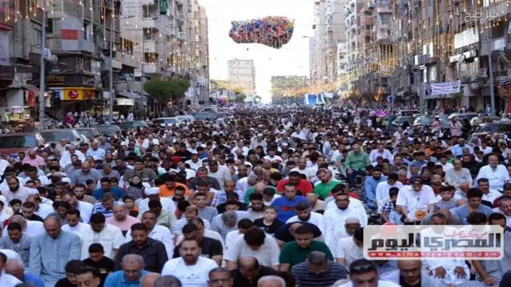 6847 ساحة مخصصة لأداء صلاة عيد الأضحى في جميع أنحاء مصر