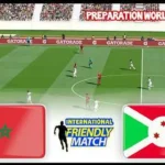 القنوات الناقلة لمباراة المغرب ضد بوروندي الودية maroc – burundi قبل كأس العالم
