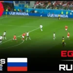 قناة ON Sport 1 تنقل الشوط الأول من مباراة مصر وروسيا الودية
