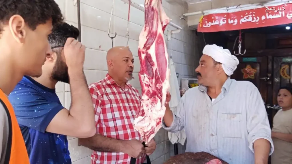 استقرار أسعار لحوم الأضاحى في أسواق مطروح اليوم
