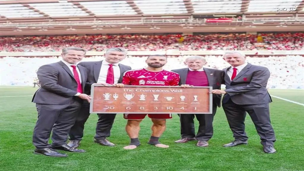 وداع مؤثر لمحمد صلاح في أنفيلد بعد 9 سنوات مع ليفربول