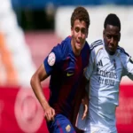 حمزة عبدالكريم يشارك في خسارة برشلونة أمام ريال مدريد في نهائي كأس الأبطال