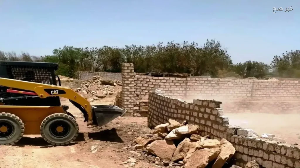 إزالة 1148 حالة تعدي على الأراضي في أسوان خلال المرحلة الأولى من الموجة 29