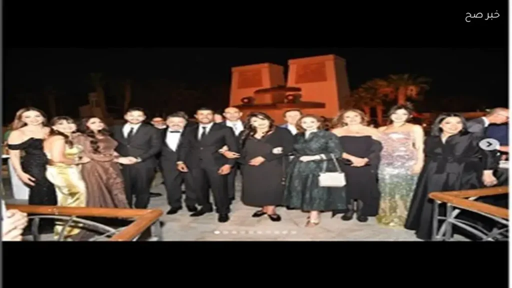 إلهام شاهين تحتفل بزفاف نجل إدوارد وتنشر صورًا مميزة