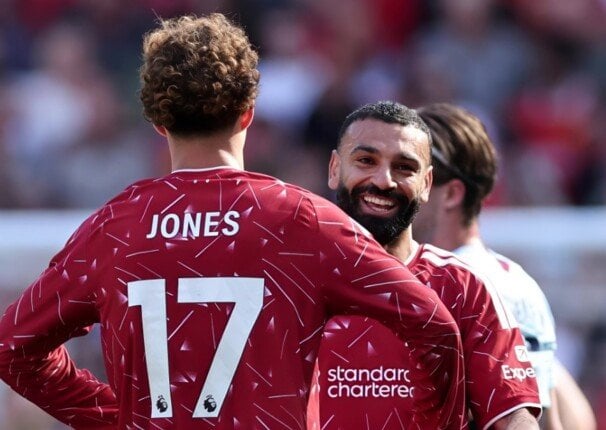 محمد صلاح يصنع هدف ليفربول في وداعه أمام برينتفورد