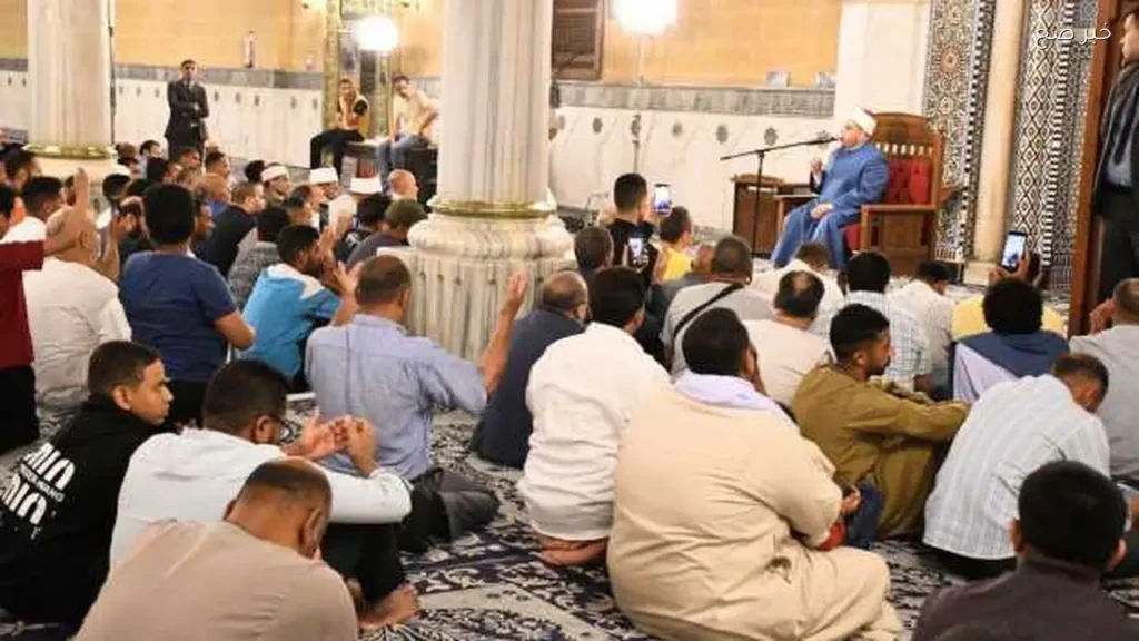 الليلة الخامسة من ليالي ذي الحجة في مسجد الإمام الحسين