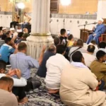 الليلة الخامسة من ليالي ذي الحجة في مسجد الإمام الحسين