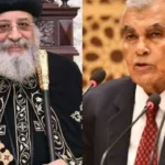 تهنئة البابا تواضروس لرئيس مجلس الشيوخ بعيد الأضحى المبارك