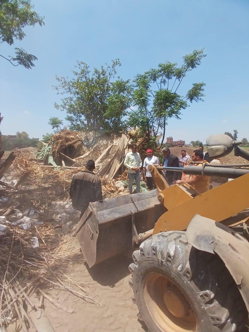 التعديات على الأراضي الزراعية