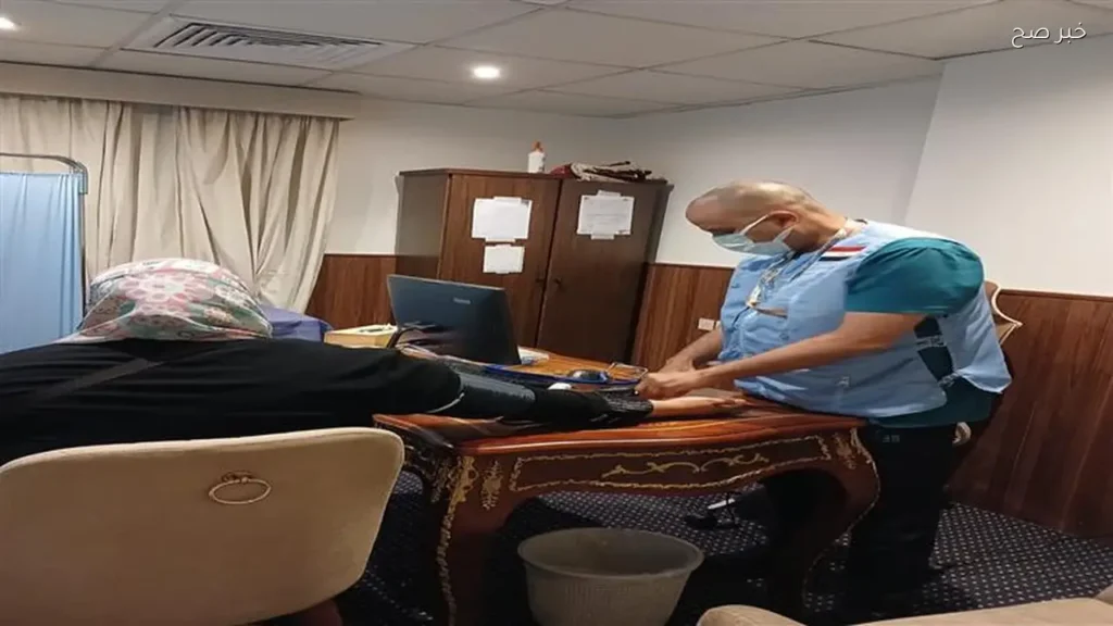 تقديم 20 ألف خدمة طبية للحجاج المصريين في الأراضي المقدسة
