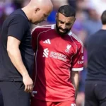 محمد صلاح يؤثر على قرار إقالة سلوت من تدريب ليفربول
