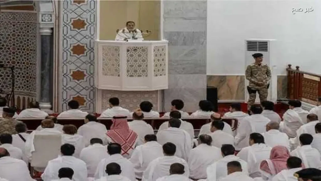 خطبة عرفات تُبث مباشرة من مسجد نمرة لحجاج بيت الله