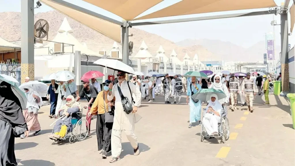 تفويج حجاج القرعة المتعجلين من مشعر منى إلى مكة