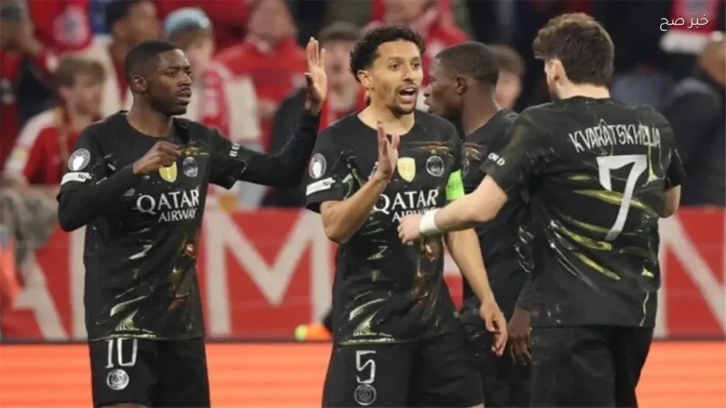 باريس سان جيرمان يكشف عن تشكيله لمواجهة أرسنال في نهائي دوري الأبطال