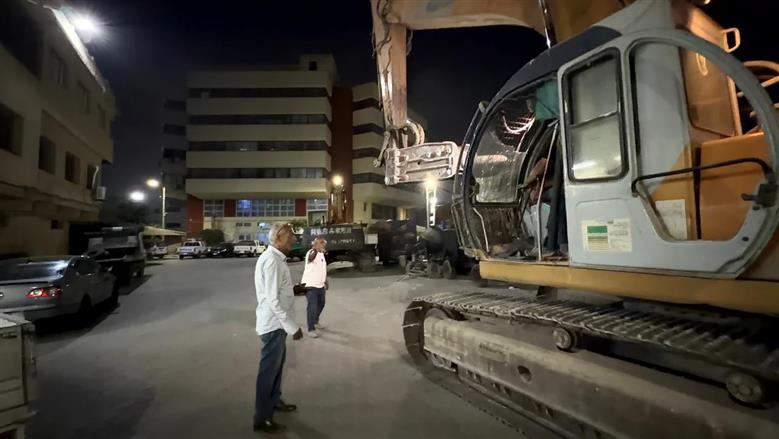 مصادرة حفارين 