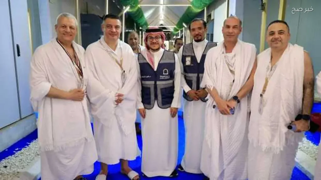 تفقد رئيس بعثة حج الجمعيات الأهلية مخيمات الحجاج في عرفات