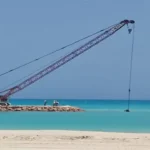 تفقد رئيس جهاز القرى السياحية لأعمال الممشى السياحي بمارينا 7
