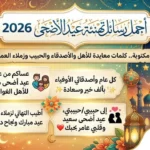 رسائل تهنئة بعيد الأضحى SMS للاحباب والأصدقاء والأهل