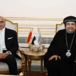 الأنبا إرميا يزور جامعة عين شمس لتهنئة عيد الأضحى