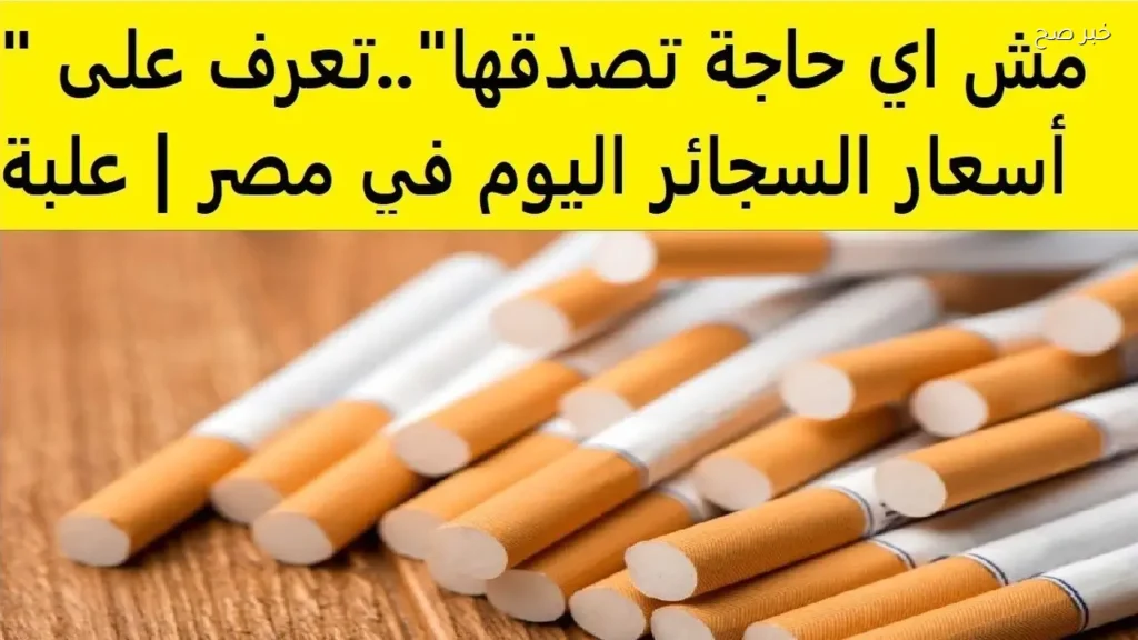 أسعار السجائر اليوم بعد الزيادة الجديدة في الأسواق