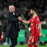 سلوت يوجه رسالة وداع مؤثرة لمحمد صلاح بعد اقتراب رحيله عن ليفربول