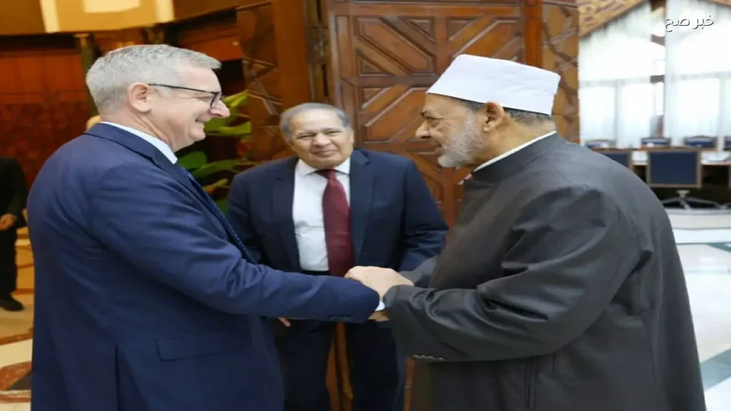 شيخ الأزهر يثمن دعم أيرلندا للحقوق الفلسطينية خلال لقاء بالسفير