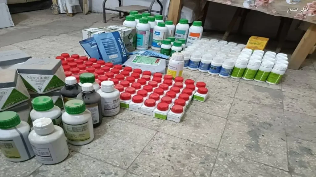 حملة تموينية في كفر الشيخ تضبط 164 عبوة مبيدات زراعية فاسدة