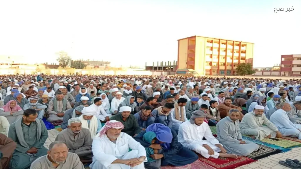 إقبال كثيف على ساحات صلاة عيد الأضحى في مصر
