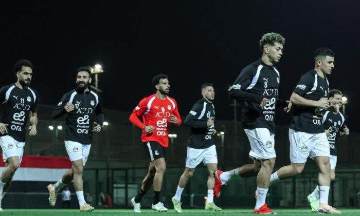منتخب مصر يستعد لمواجهة روسيا الودية منتخب مصر يستعد لمواجهة روسيا الودية