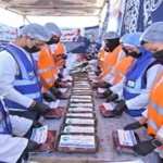 حزب مستقبل وطن يوزع لحوم الأضاحي على الأسر المحتاجة بالإسكندرية