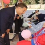 محافظ القليوبية يشارك نزلاء دار المسنين احتفالات عيد الأضحى