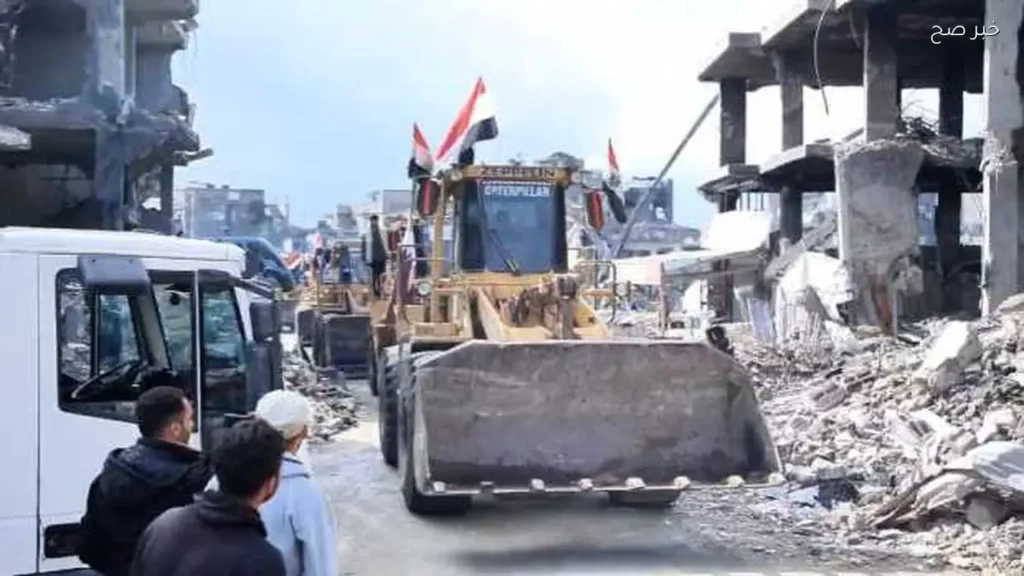 مصر تفتح شارع الشيخ رضوان في غزة استجابة لمناشدة ضباط الإسعاف