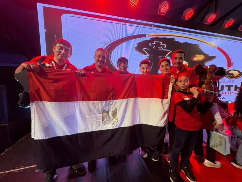 مصر تحصد 14 ميدالية وتفوز بكأس البطولة الأفريقية للشطرنج للناشئين