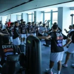 تدريب صباحي لمنتخب مصر في الجيم قبل مواجهة روسيا الودية