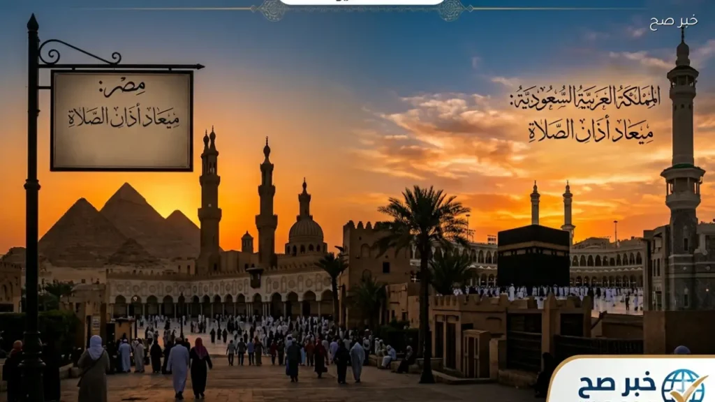 موعد اذان المغرب في السعودية ومصر جميع المدن اليوم الثلاثاء