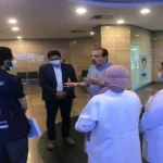 نائب وزير الصحة يتفقد إجراءات استقبال الحجاج بمطار القاهرة